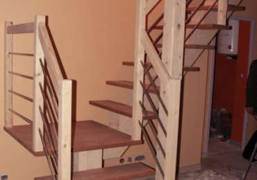 Création escaliers bois